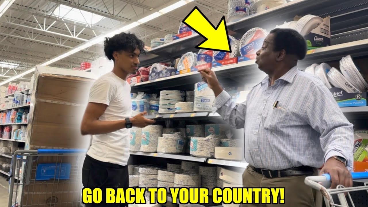 Shoving Peoples's Carts Prank | *ARRESTED*