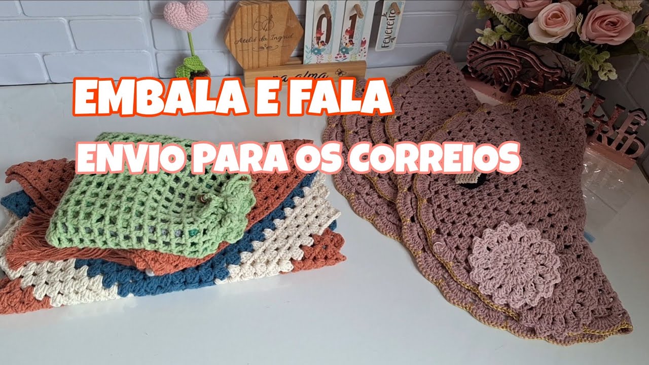 ✨️ENCOMENDA PARA OS CORREIOS #ateliedaingridd #vlog #embalandopedidos  