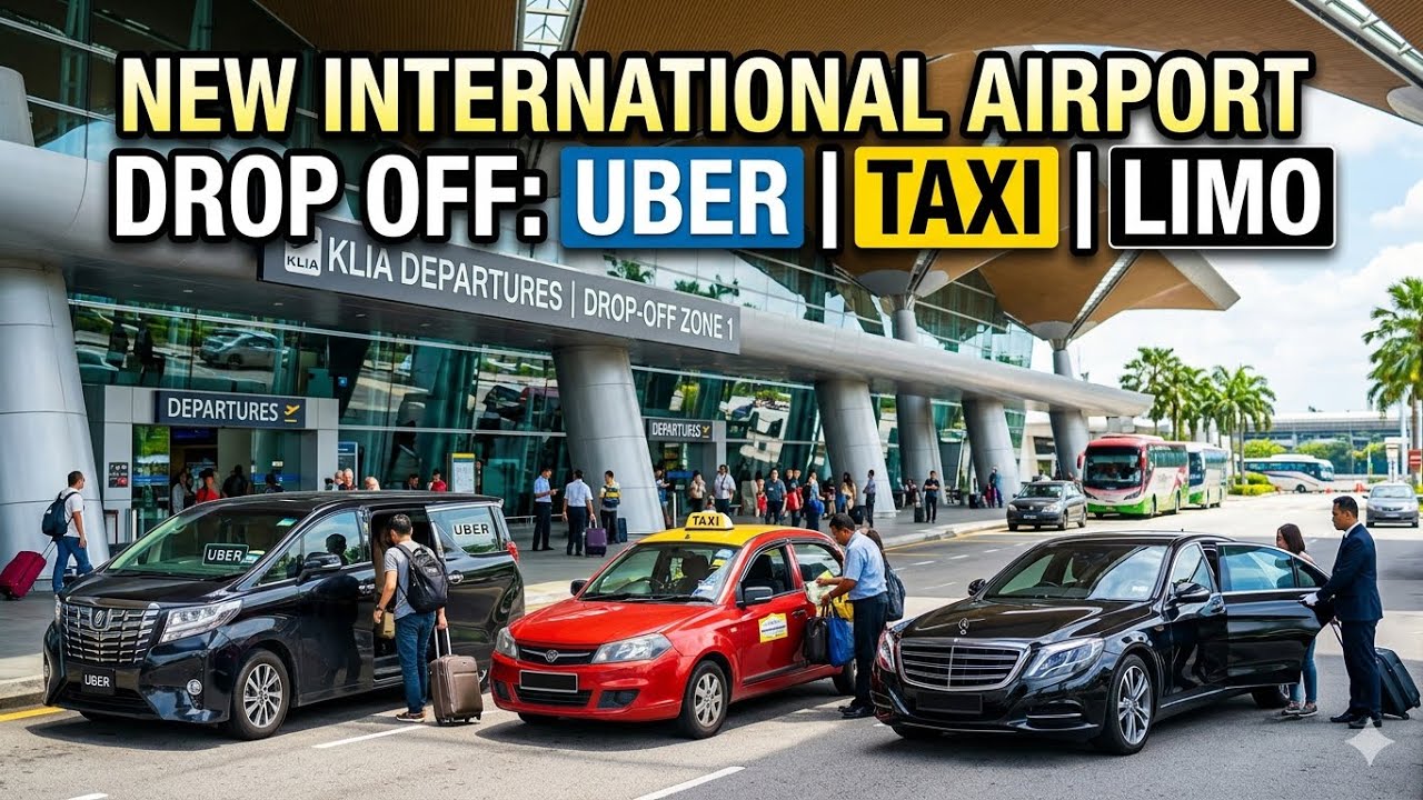 New International Uber, Taxi & Limousine Drop-Off at Brisbane Airport 2026