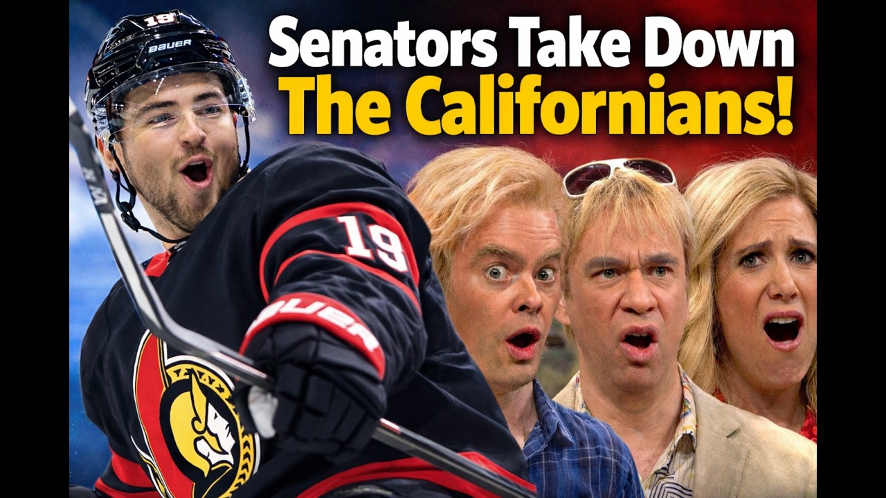 Senators Take Down The Californians; Another Injury On The Blue Line?