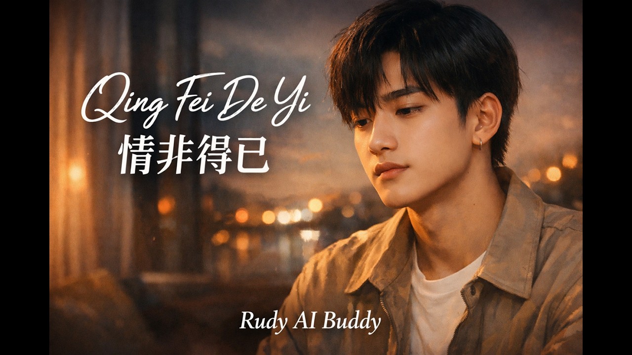 Qing Fei De Yi (情非得已) – Emotional Pop Ballad Cover | Rudy AI Buddy