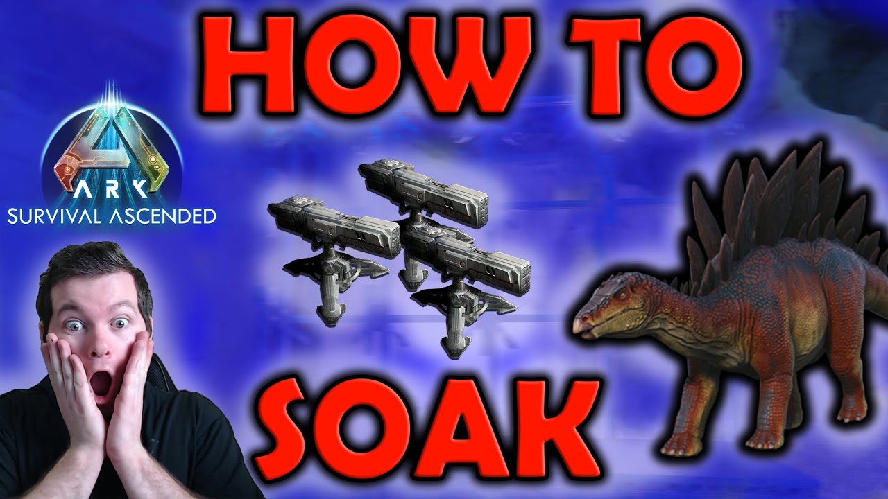 The Only Way to Soak Turrets - The Stego - Ark Basics - How To Be More Effective With The Stegos