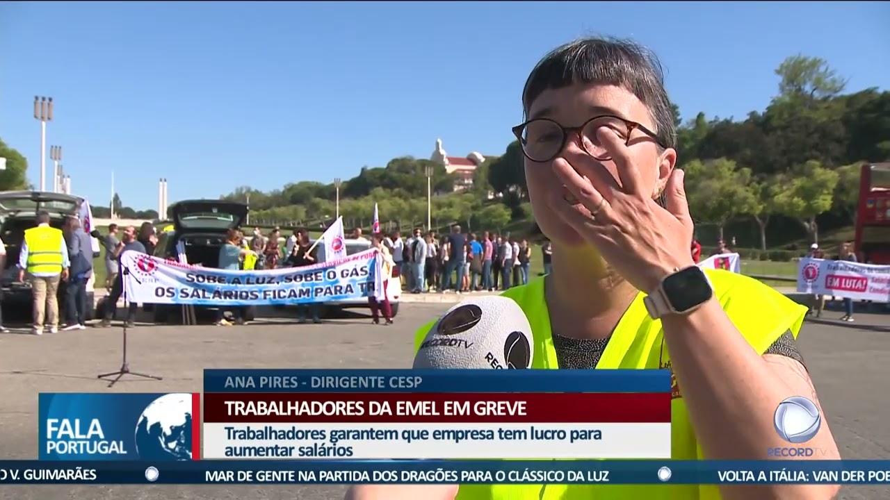Trabalhadores da EMEL em greve