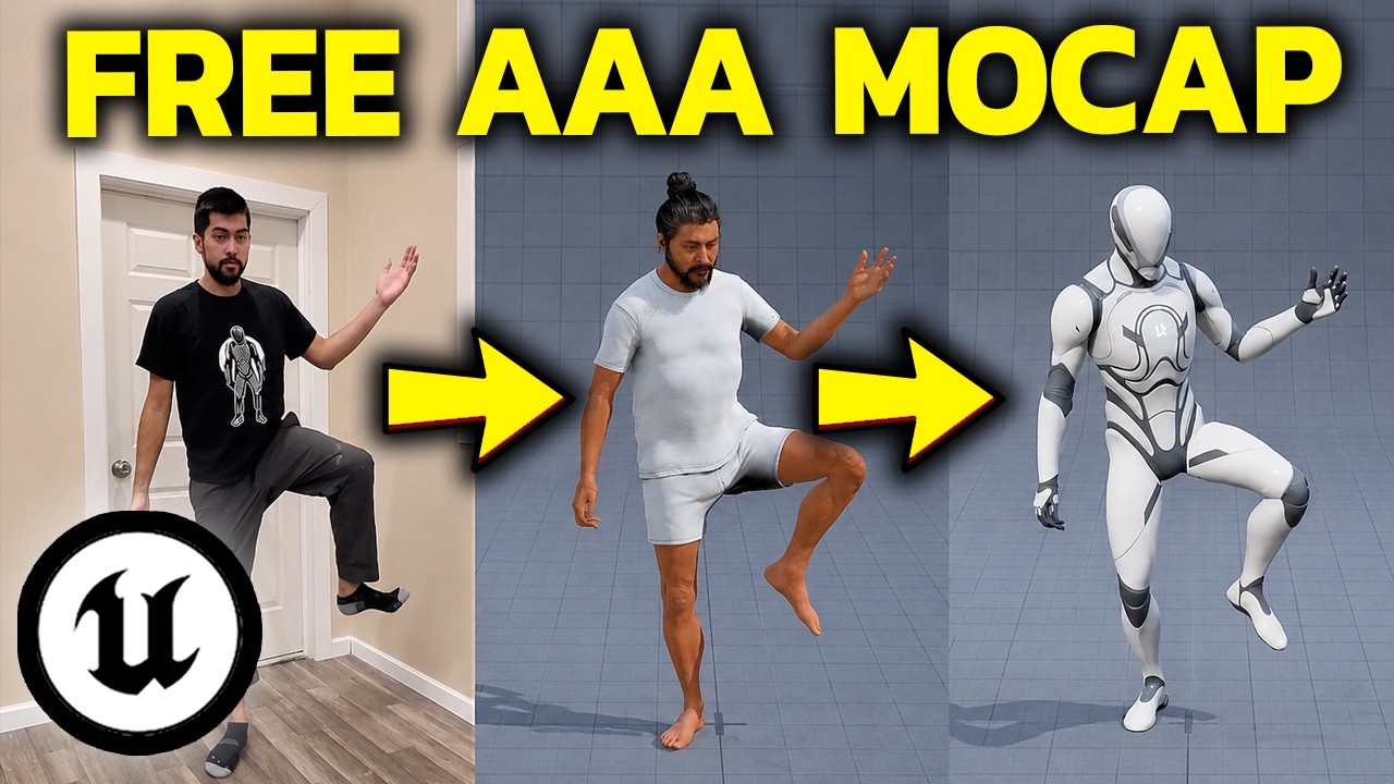 NEW Unreal Engine 5.8 MetaHuman Markerless Mocap Tutorial