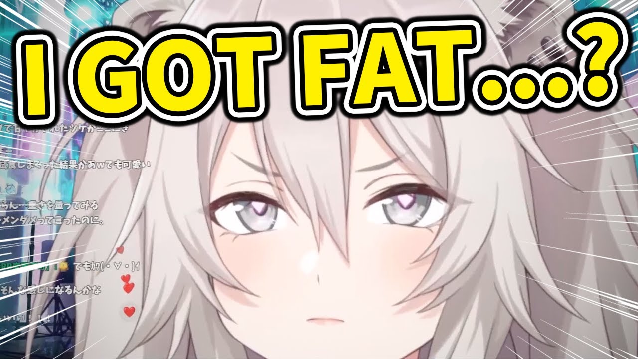 Botan believes she got fat in her new model Ver 3.0【Hololive/Eng sub】