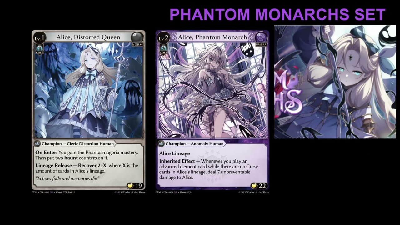 PHANTOM MONARCHS IS HERE!!! Be on the look out for these cards!!