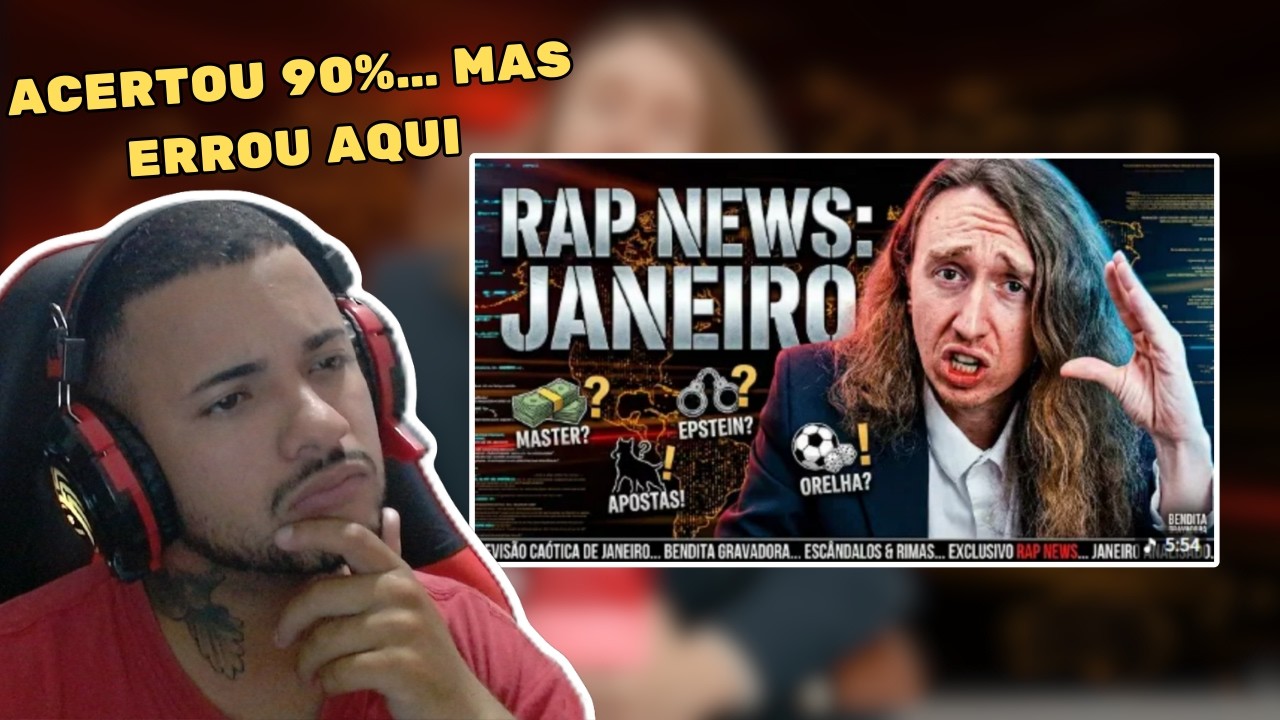React - Mc Sid - Rap News: Janeiro (Videoclipe Oficial)