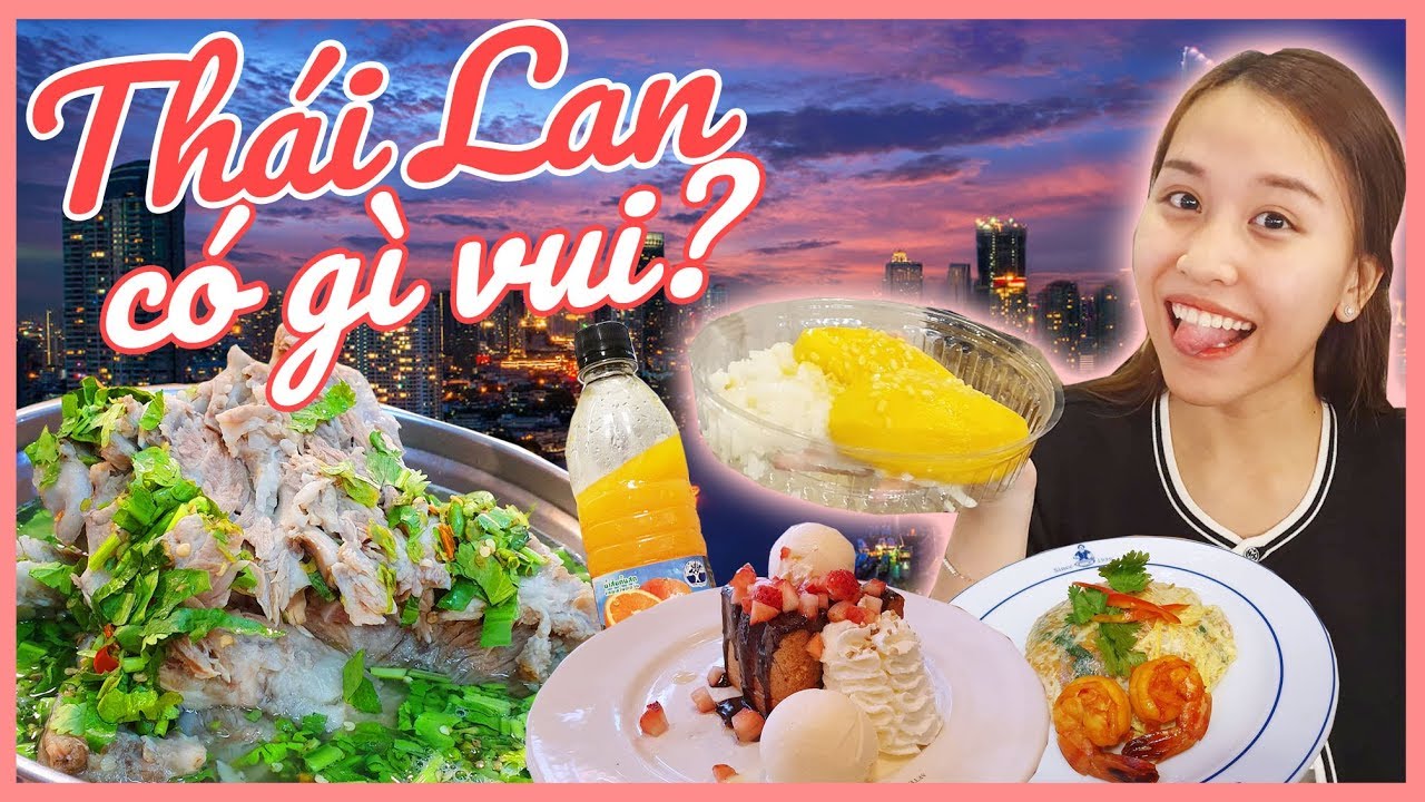 Thái Lan có gì vuii?🇹🇭 | Ăn cả chợ đêm tới 12g🍛 | Matxa chân ở Thái siêu thích ♥