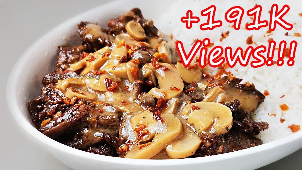 TINGIN PA LANG, ALAM MONG SIRA NANAMAN ANG DIET MO SA PANALONG SARAP NITONG GARLIC PEPPER BEEF!!!