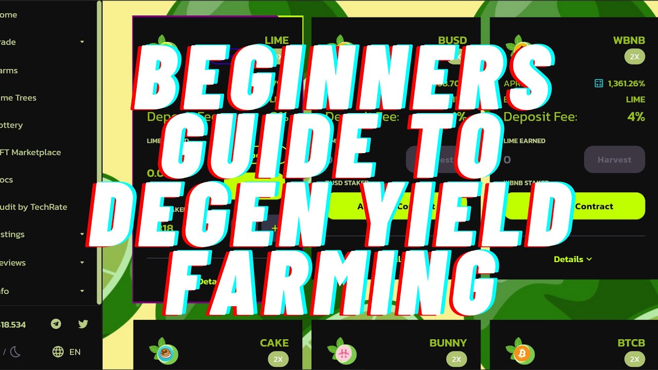Quick Beginners Guide to DEGEN Yield Farming