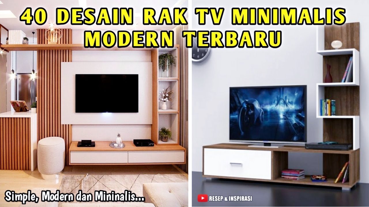 40 DESAIN RAK TV MINIMALIS MODERN TERBARU | LINK PEMBELIAN PRODUK ADA DI DESKRIPSI