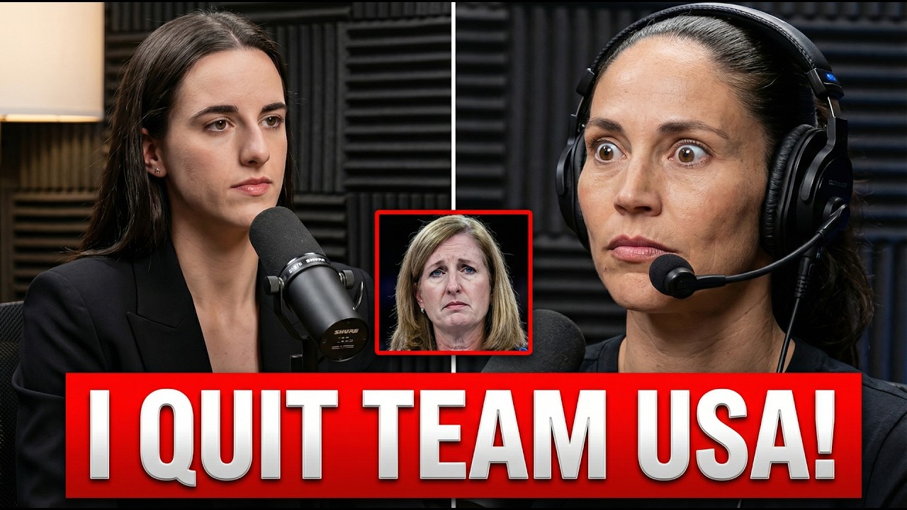 “I QUIT TEAM USA!” — Caitlin Clark QUITS Team Usa After Fight With Head Coach!!