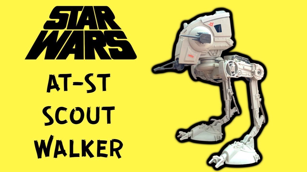 Vintage Star Wars AT-ST Kenner 1982 Chicken Walker 2 Legs - Ebay Listing