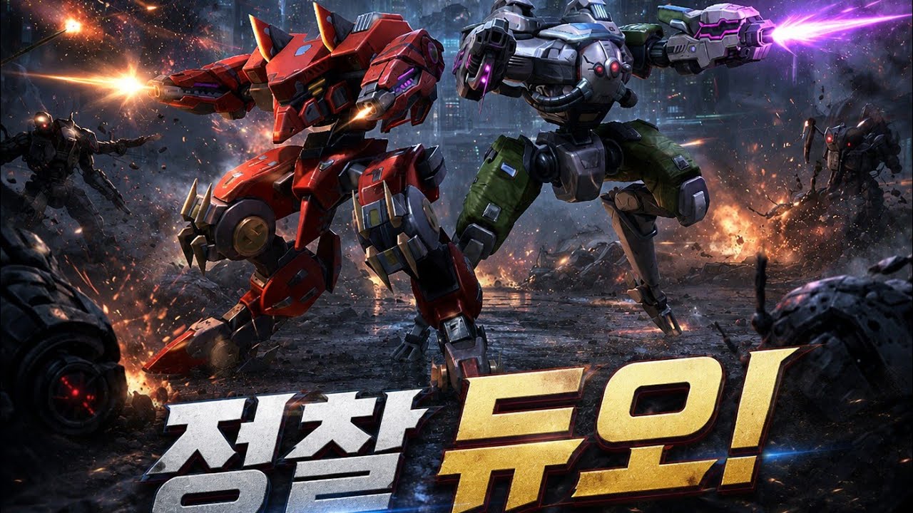 메크 아레나 (mech arena) 텐구+이클립스(정찰 듀오)
