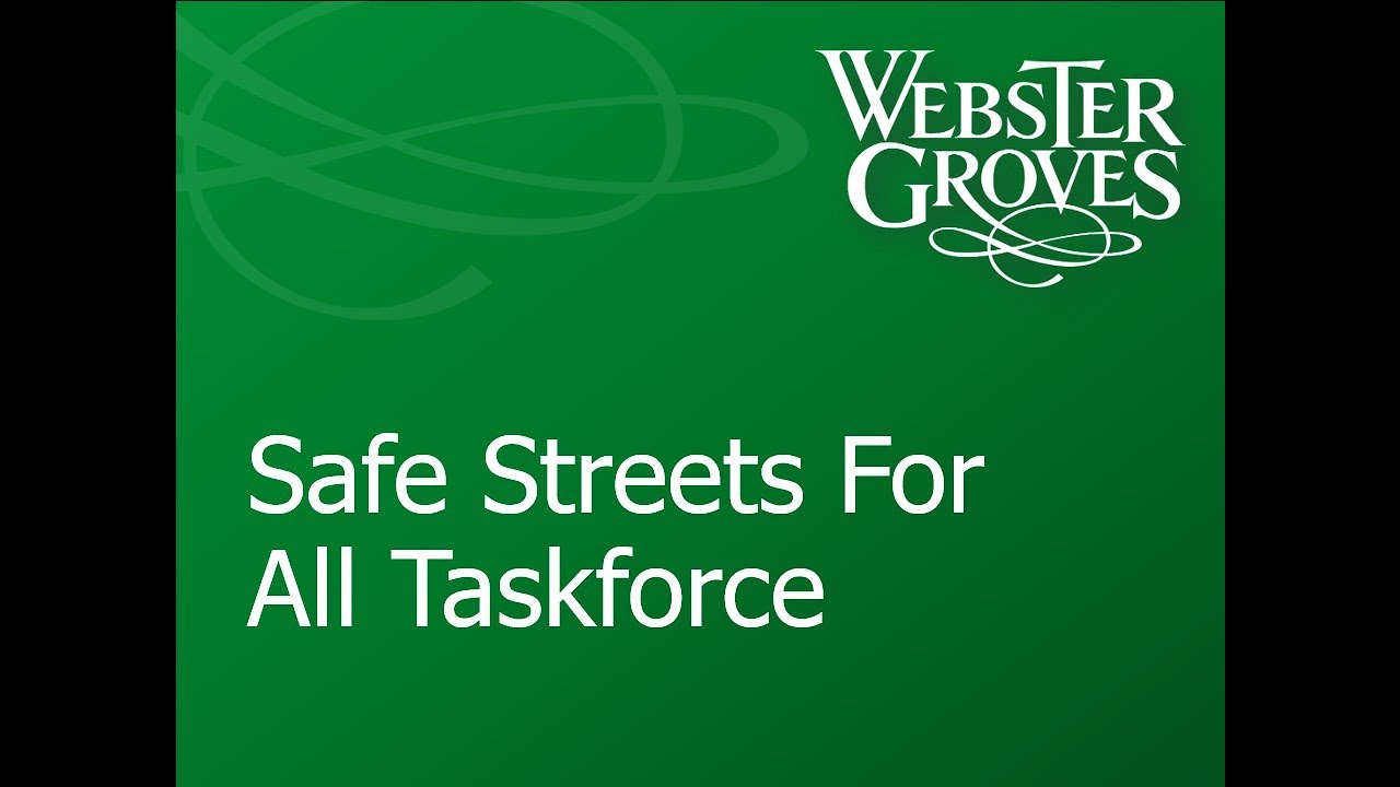 Safe Streets For All Taskforce 02/27/2025