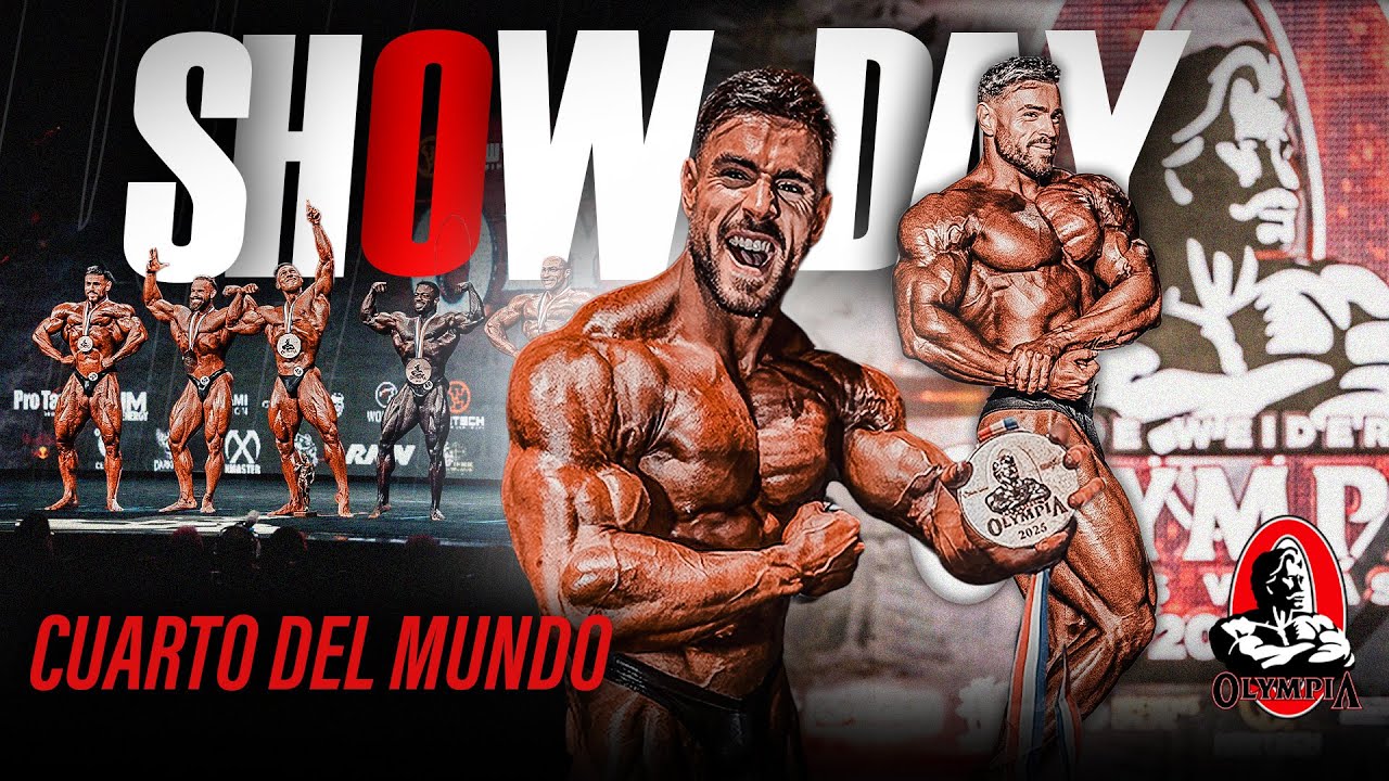 CUARTO del MUNDO con 23 AÑOS | SHOW DAY MR OLYMPIA | Josema Beast