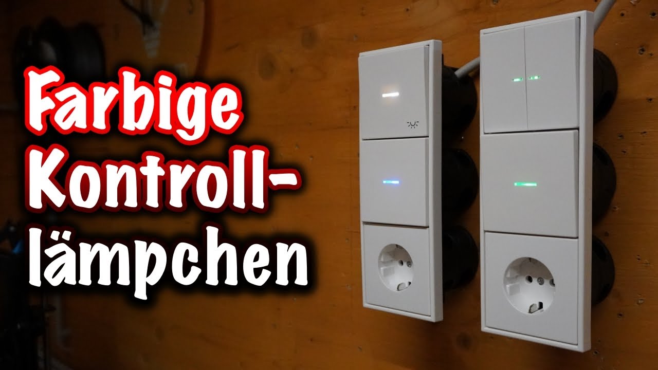 Bunte LED-Glimmlämpchen für Kontrollschalter! ElektroM