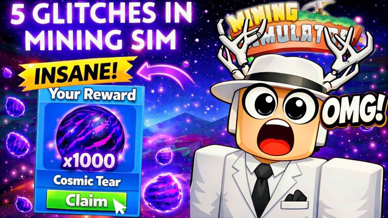 The New Mining Simulator Update Has Some Crazy Glitches...