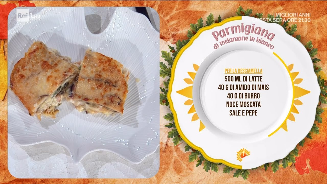 Parmigiana di melanzane in bianco - È sempre mezzogiorno - 12/05/2023