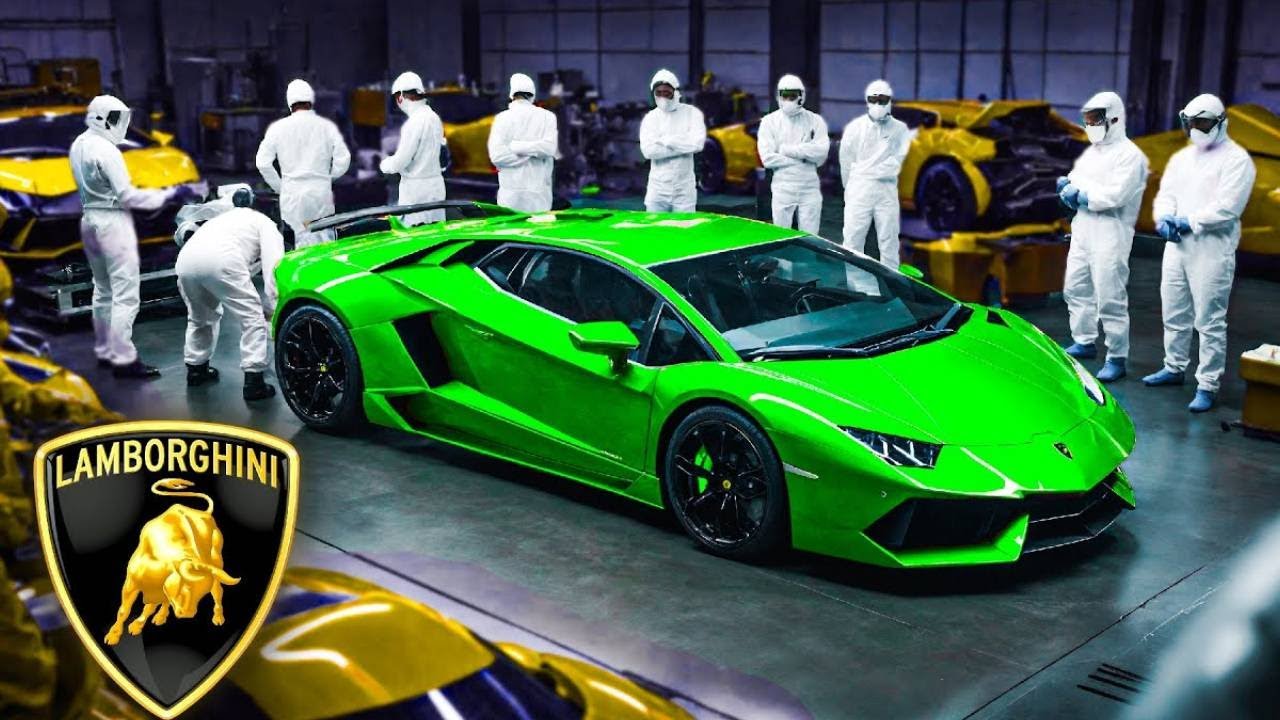 Milyar Dolarlık Lamborghini DEVASA Fabrikalarda Nasıl Üretiliyor