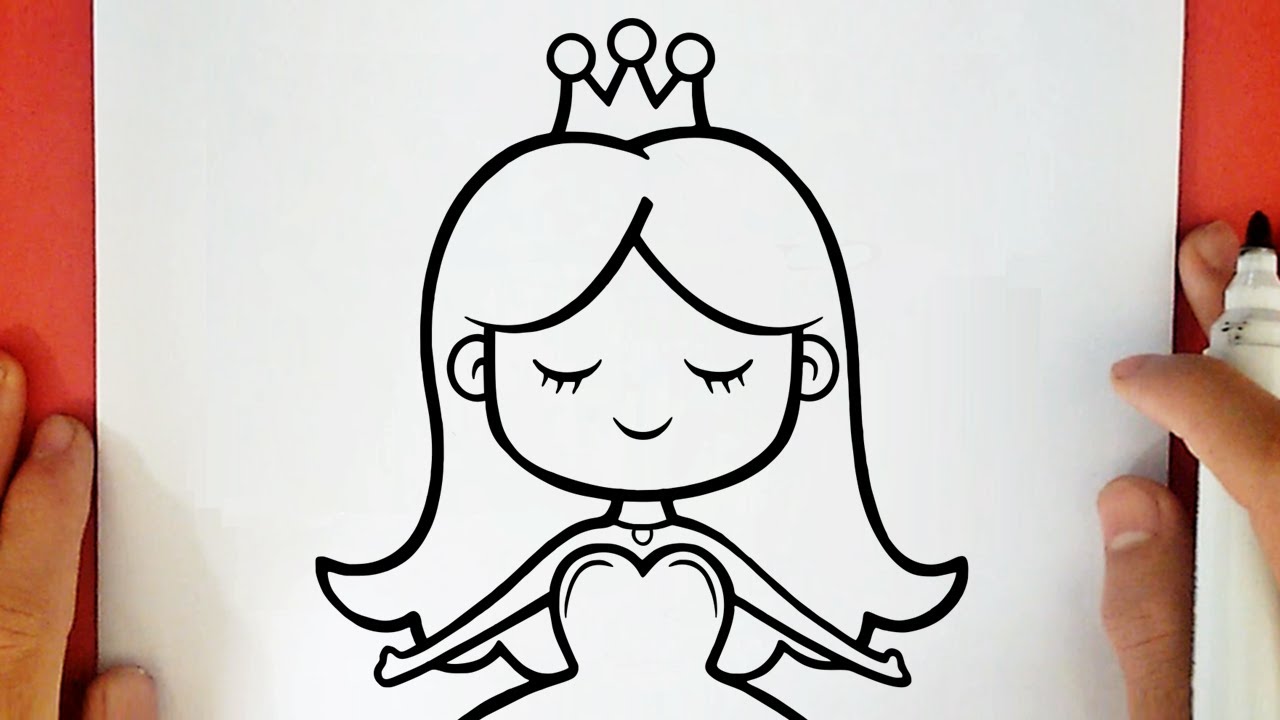 COME DISEGNARE UNA PRINCIPESSA