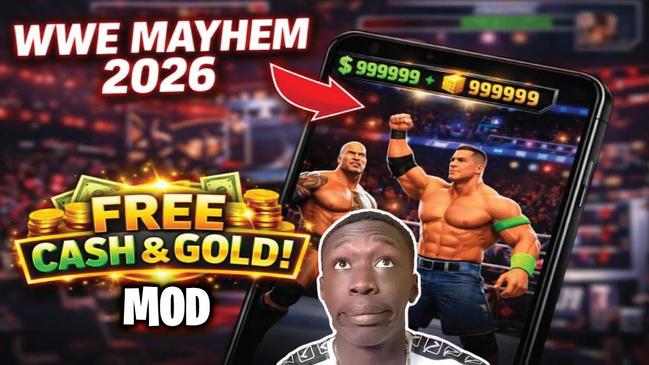 WWE Mayhem Unlimited Cash & Gold 2026 🔥 Try This Method