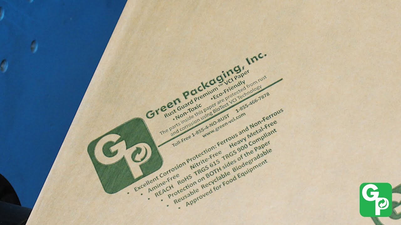 VCI Paper Rust Inhibitor for Metals - Green Packaging - Manufacturing Video - McLaren Photographic