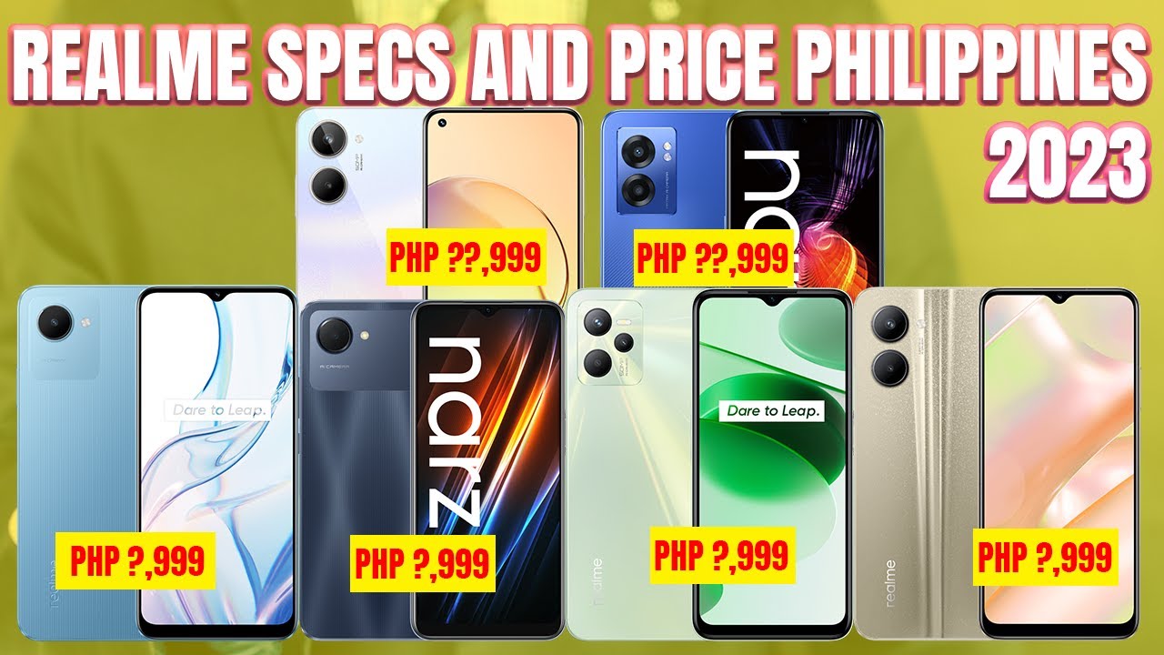 REALME PRICELIST PHILIPPINES 2023