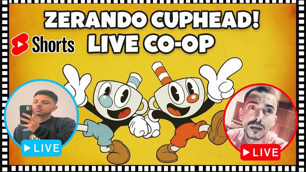 #01 - CUPHEAD: Quitando uma d&iacute;vida junto com @SSGENGAR ☕  | #cuphead #shorts