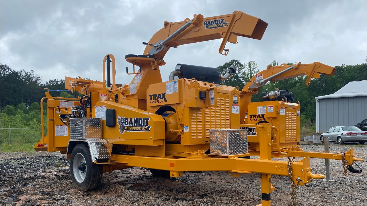 Bandit chippers, 12 & 15”