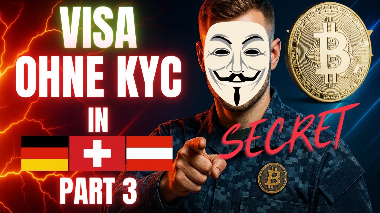 Krypto anonym zahlen – 💳VISA ohne KYC im Alltagstest!