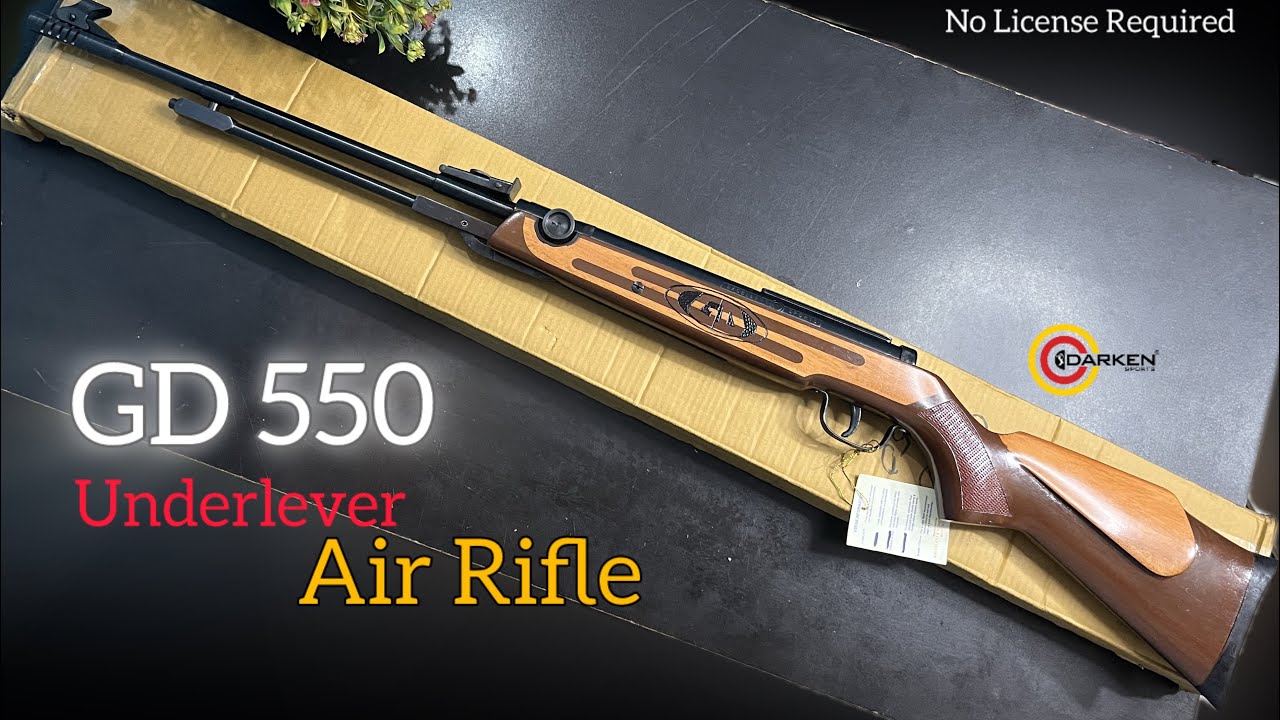 GD 550 Underlever Air Rifle l No License Required l Darken Sports