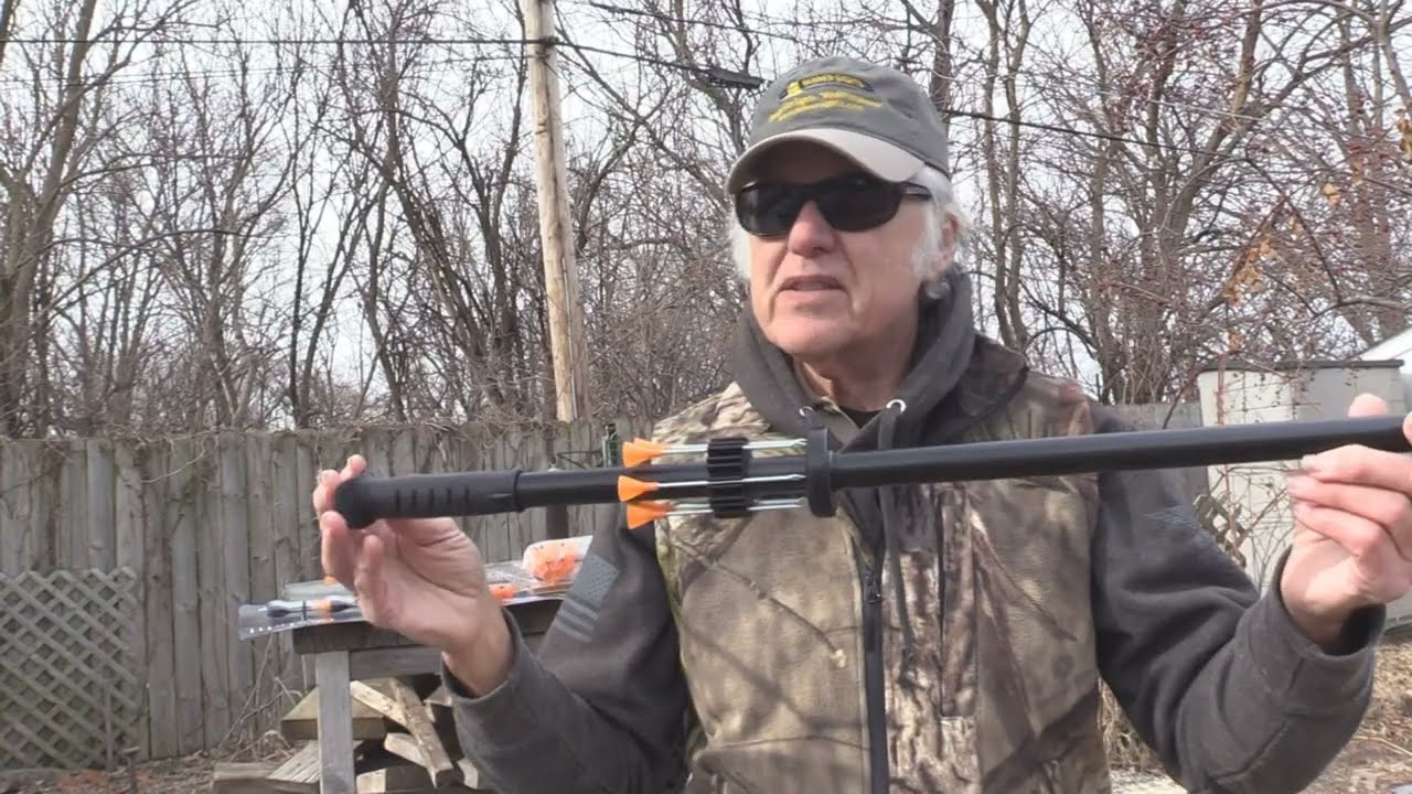 Cold Steel Big Bore Professional Blow Gun and First Shooting