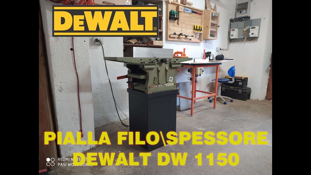 PIALLA FILO\SPESSORE | Recensione Dewalt DW 1150