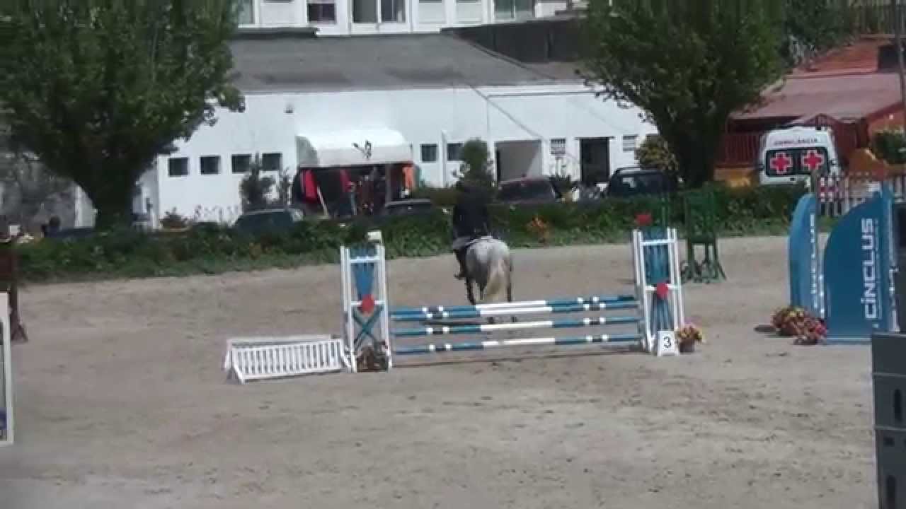 Hugo Siva e Donnamarya no S. C. do Porto (Prova de 80 cms)