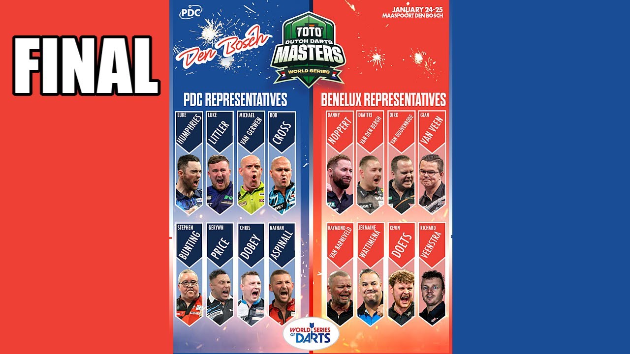 2025 Dutch Darts Masters Bunting v Cross