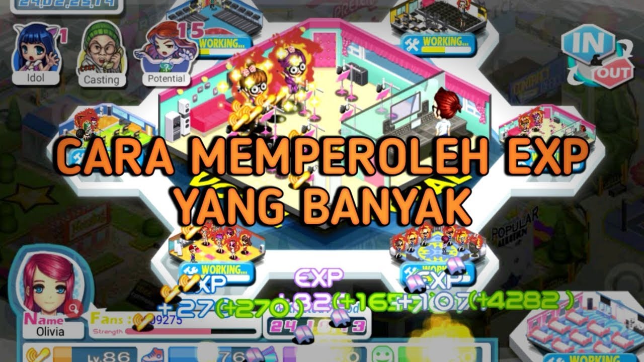 Cara Mendapatkan EXP Buat Idol Yang Banyak - Love Idol Company