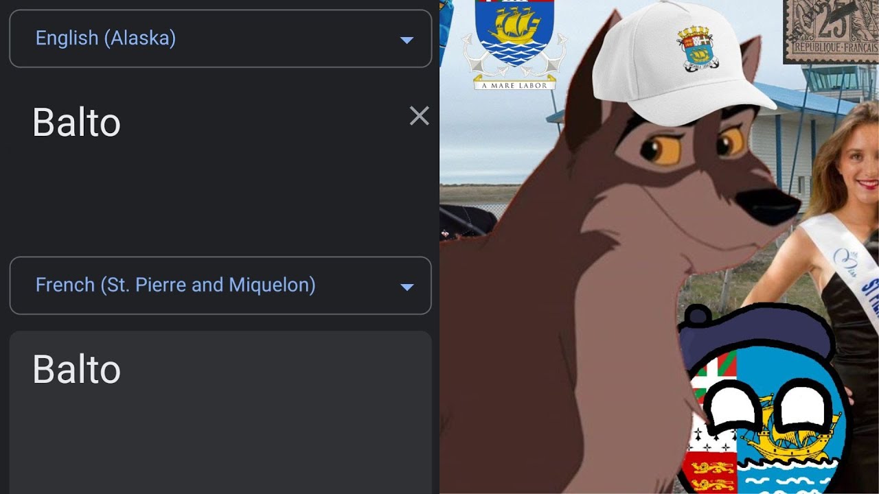 (Universal Studios) Balto in Different Languages Meme