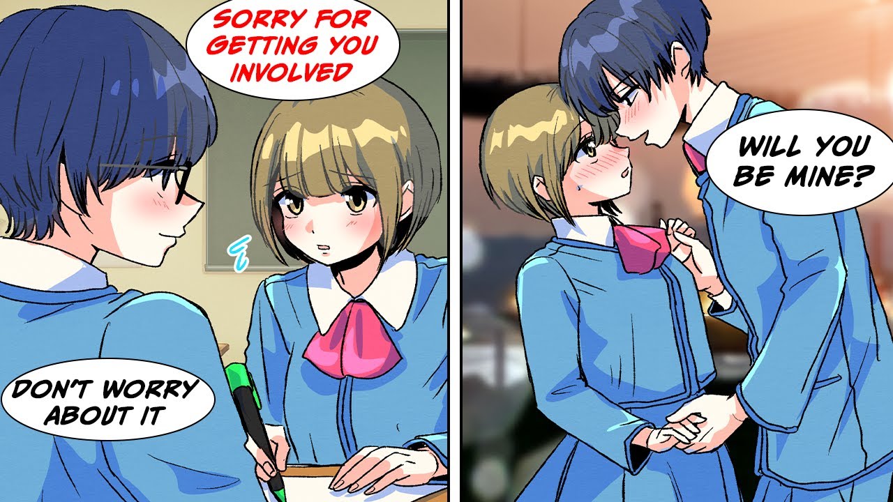 [Manga Dub] The quiet boy was paired up with the loner girl to prepare for the school festival...