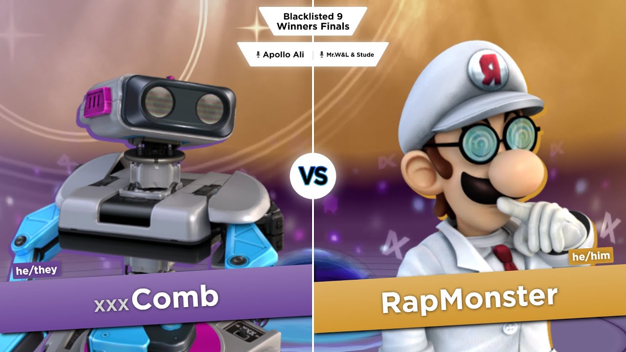 Blacklisted 9 WF - Comb (ROB) vs RapMonster (Luigi)