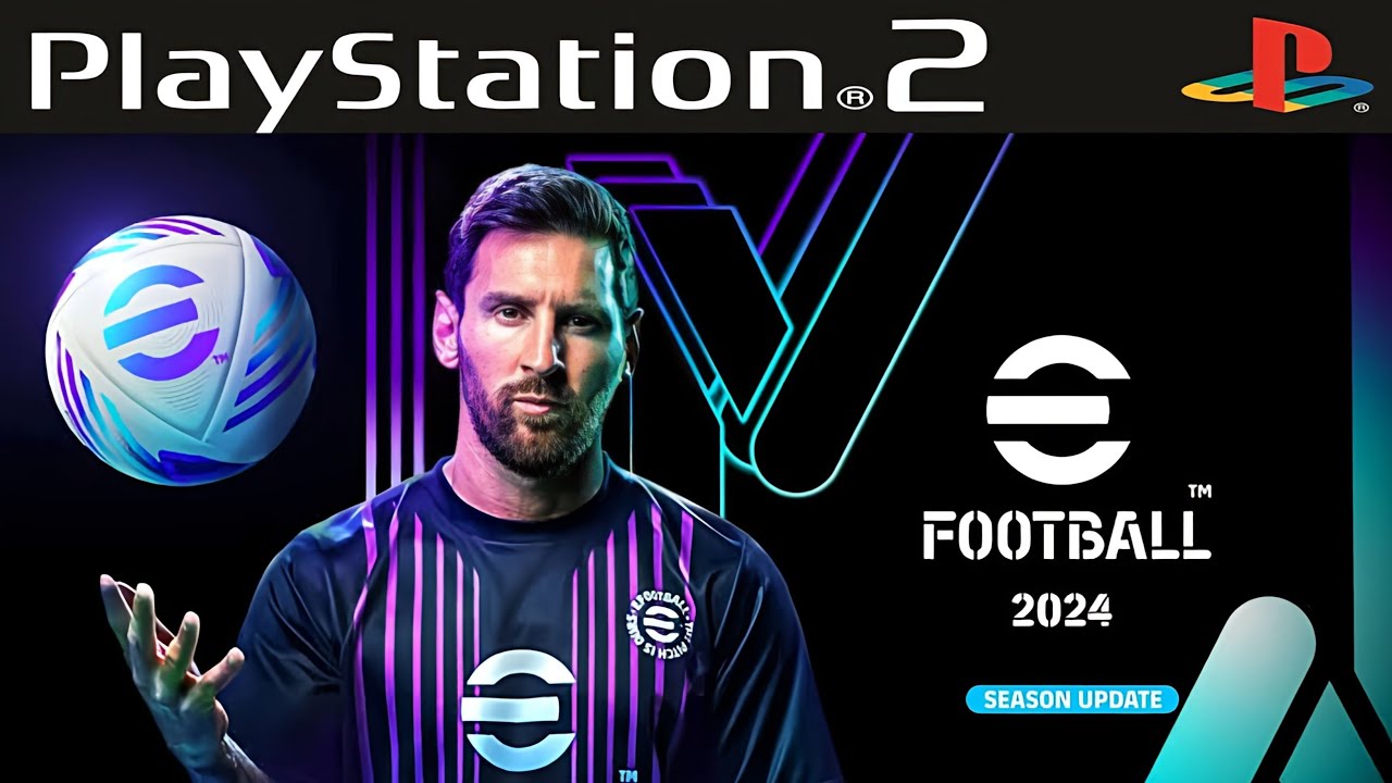 EFOOTBALL PES 2024 PS2 ISO ATUALIZADO DOWNLOAD