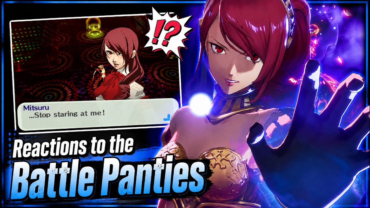 Reactions to the Battle Panties | Persona 3 Portable