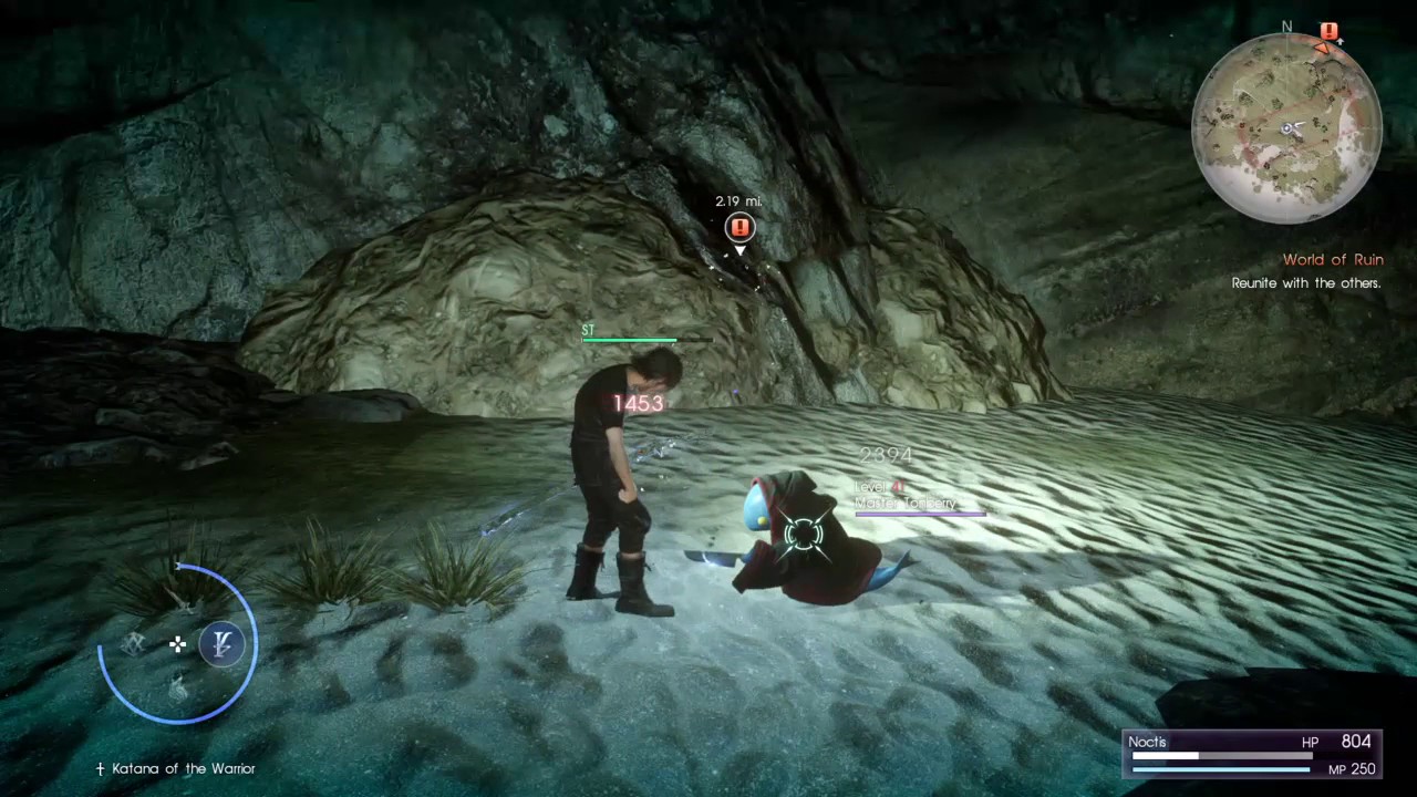Noctis meets a kingdom hearts enemy (late game spoilers)
