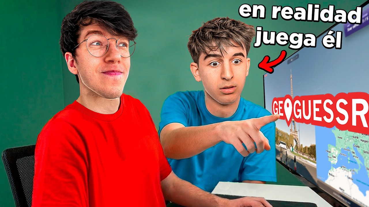 Alvacerod me hizo de coach en geoguessr