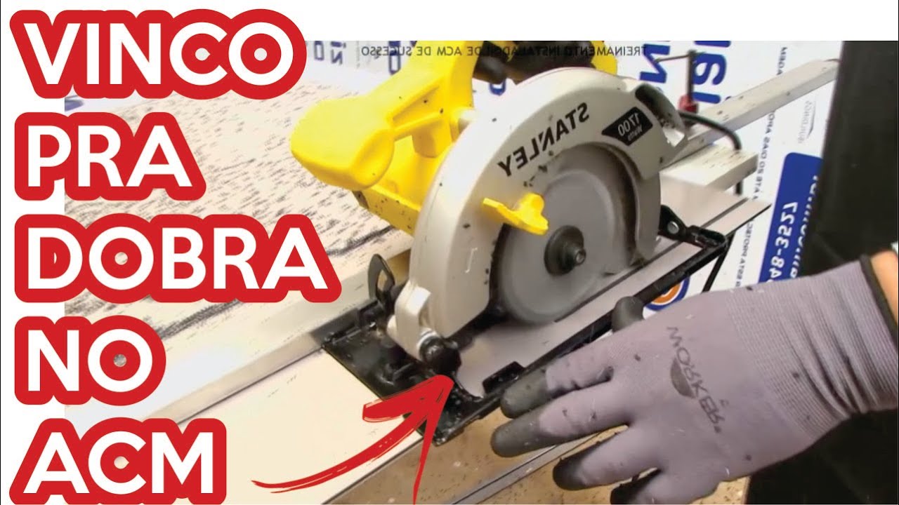 Quantas passadas de fresa preciso pra dobrar o ACM?