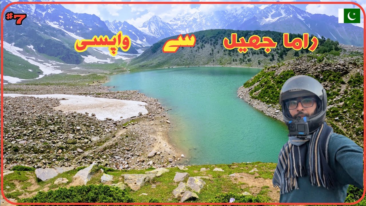 Rama lake se wapasi to Babu sar.........