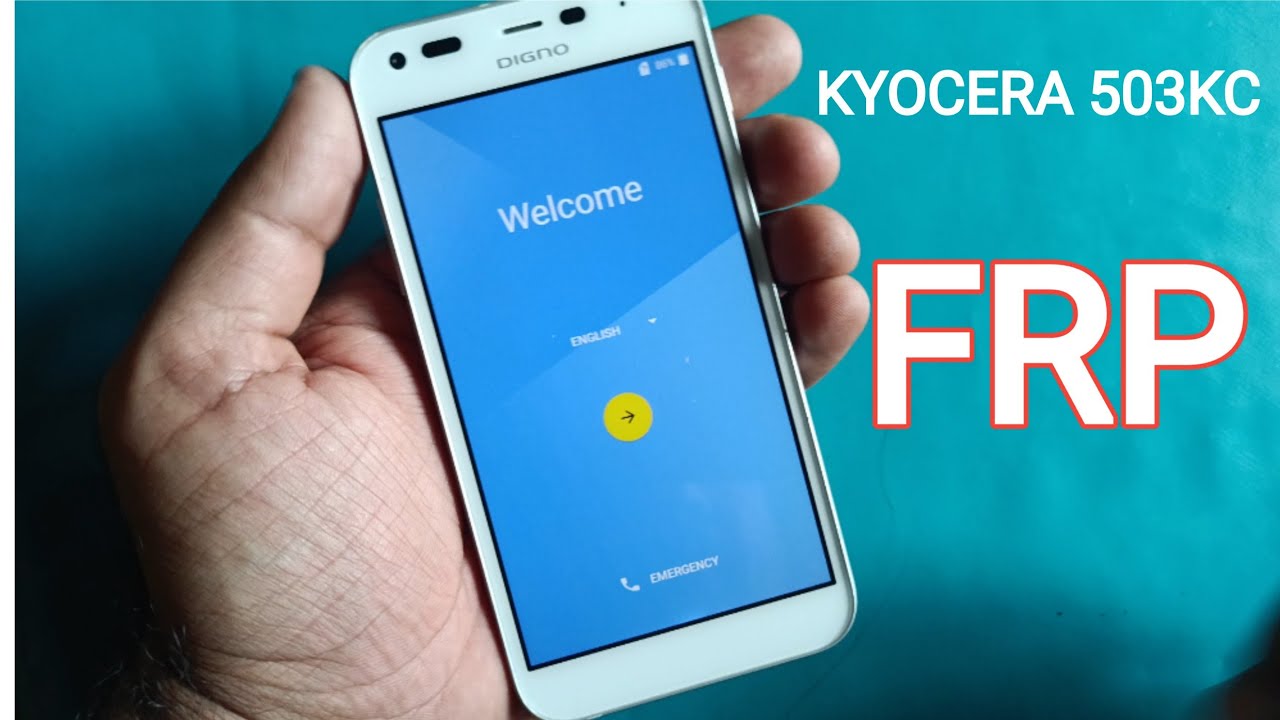 Kyocera Digno 503KC FRP BYPASS Google Account Remove |  Frp Bypass Reset Digno 503KC