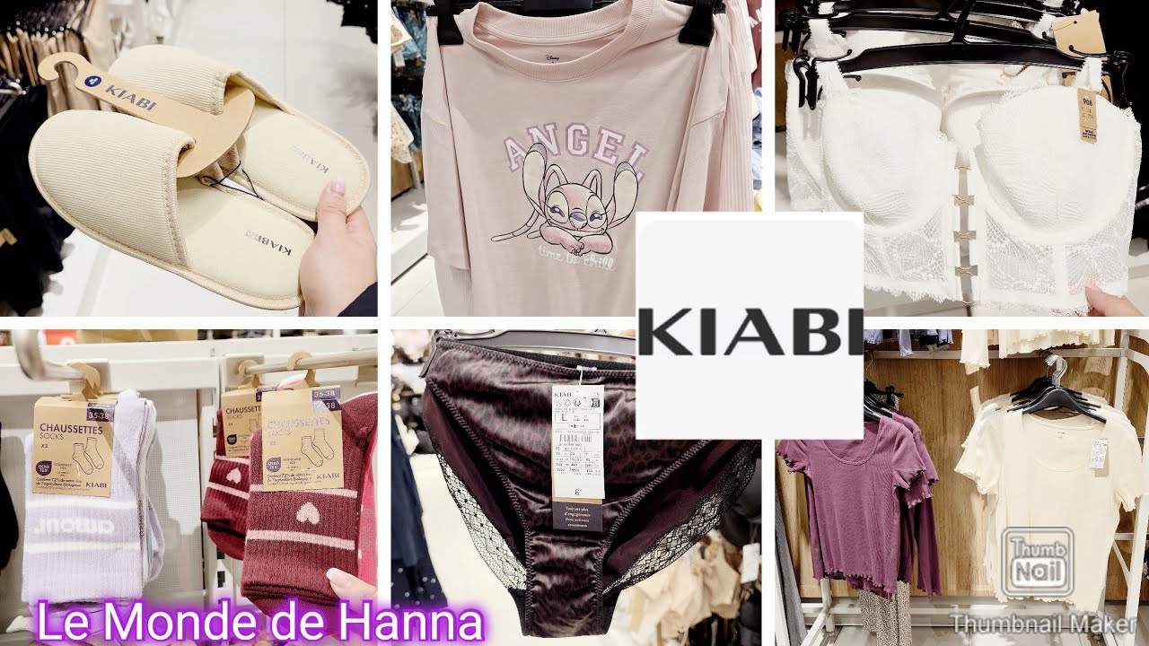 KIABI MODE 23-01 PYJAMAS SOUS-VÊTEMENTS 