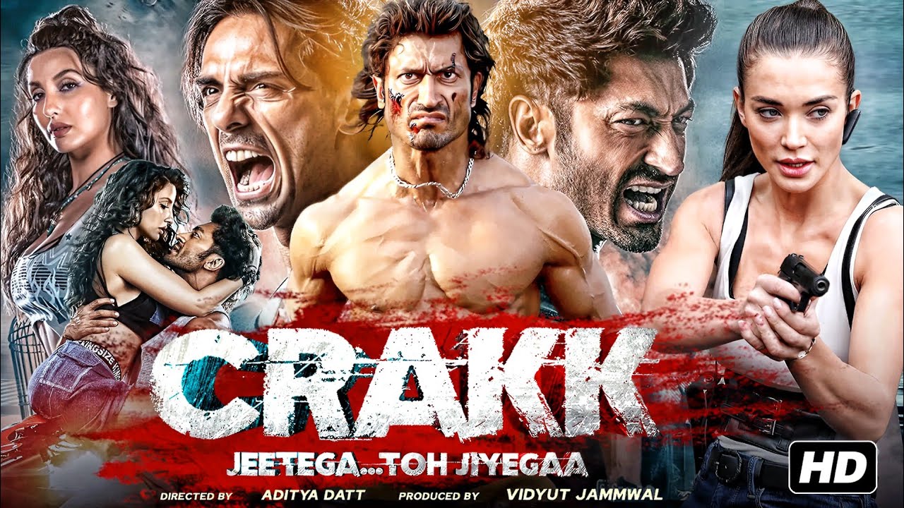 Crakk Full Movie 2024 | Vidyut Jammwal, Nora Fatehi, Arjun Rampal, Amy Jackson | 1080p Fact & Review