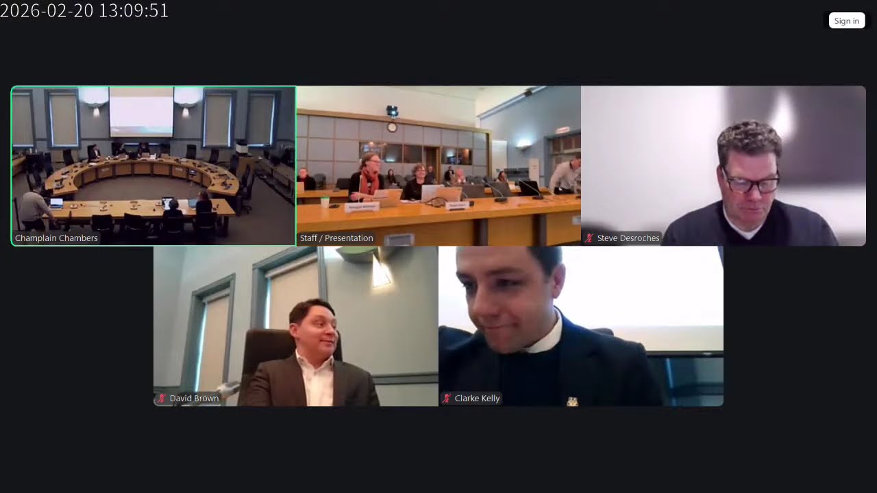 Committee of Revision – February 20, 2026